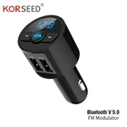 Fm-передатчик 3.6A быстрое зарядное устройство USB Bluetooth автомобильный комплект модулятор аудио Музыка Mp3 плеер телефон беспроводной Handsfree Carkit