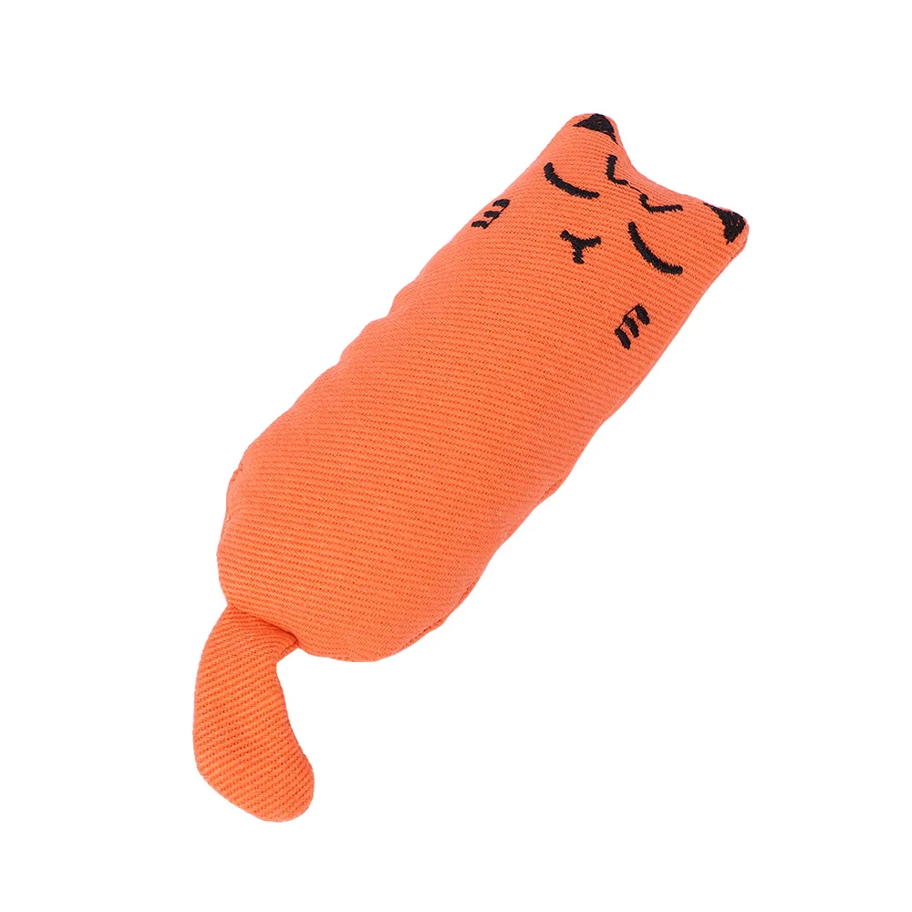 Милый интерактивный плюшевый Кот игрушка для питомца котенок жевательная