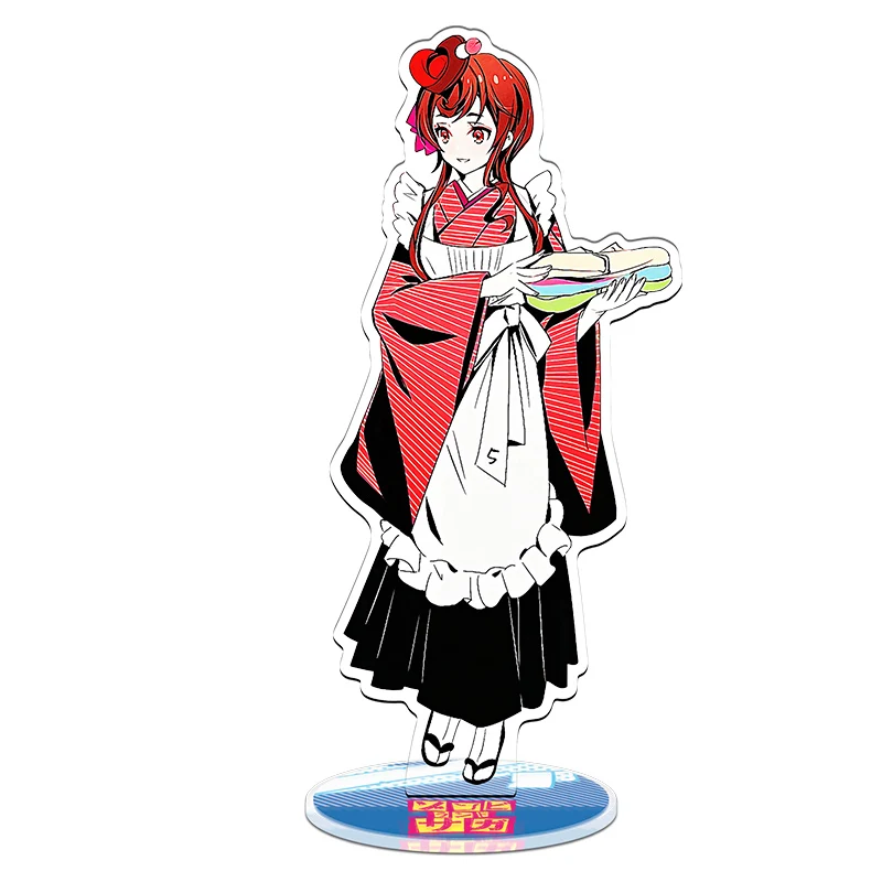 

ZOMBIE LAND SAGA Two Sided Acrylic Stand Figures Model Plate Hoshikawa Lily Minamoto Sakura Standing Sign Desk Decor Collectible