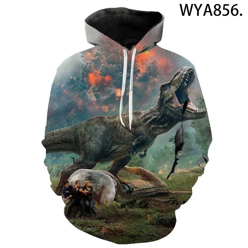 

2020 New Fashion Jurassic Park 3D Printed Hoodies Casual Cool Sweatshirts Men Women Children Fashion Pullover Boy Girl Kids Coat