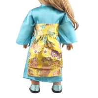 18 girl doll kimono clothes outfit girl doll parts decoration doll outfit doll dress set dolls kimono