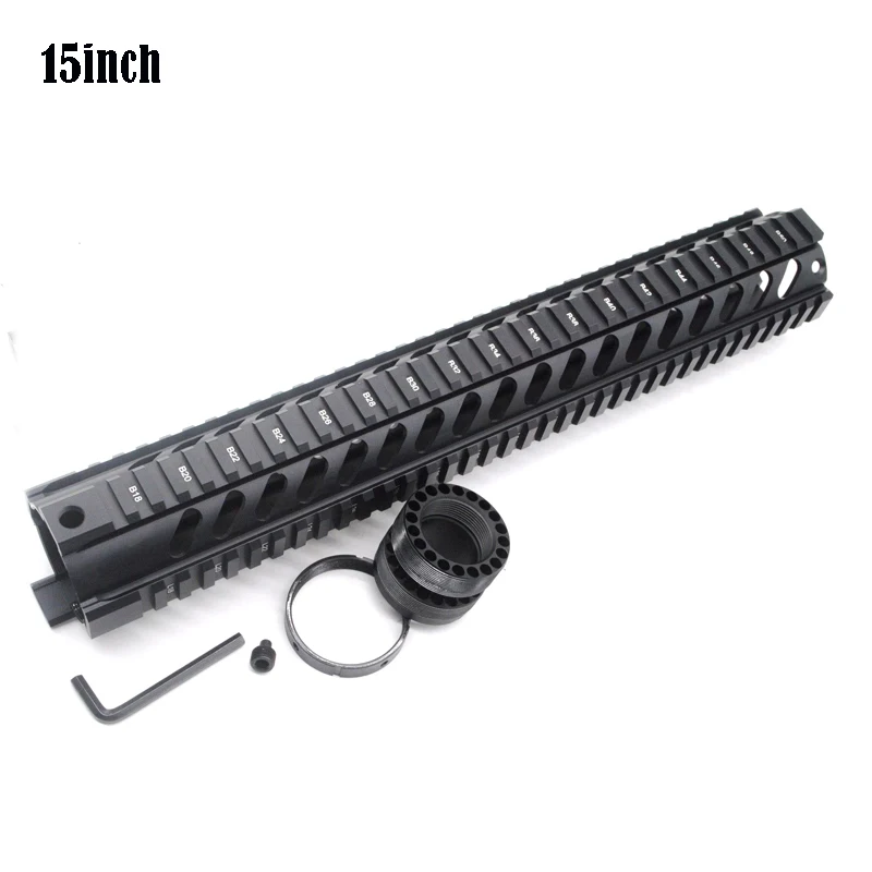 4 7 10 12 15 дюймов M4 M16 AR15 свободный поплавок четырехрельсовый Пикатинни стандартный