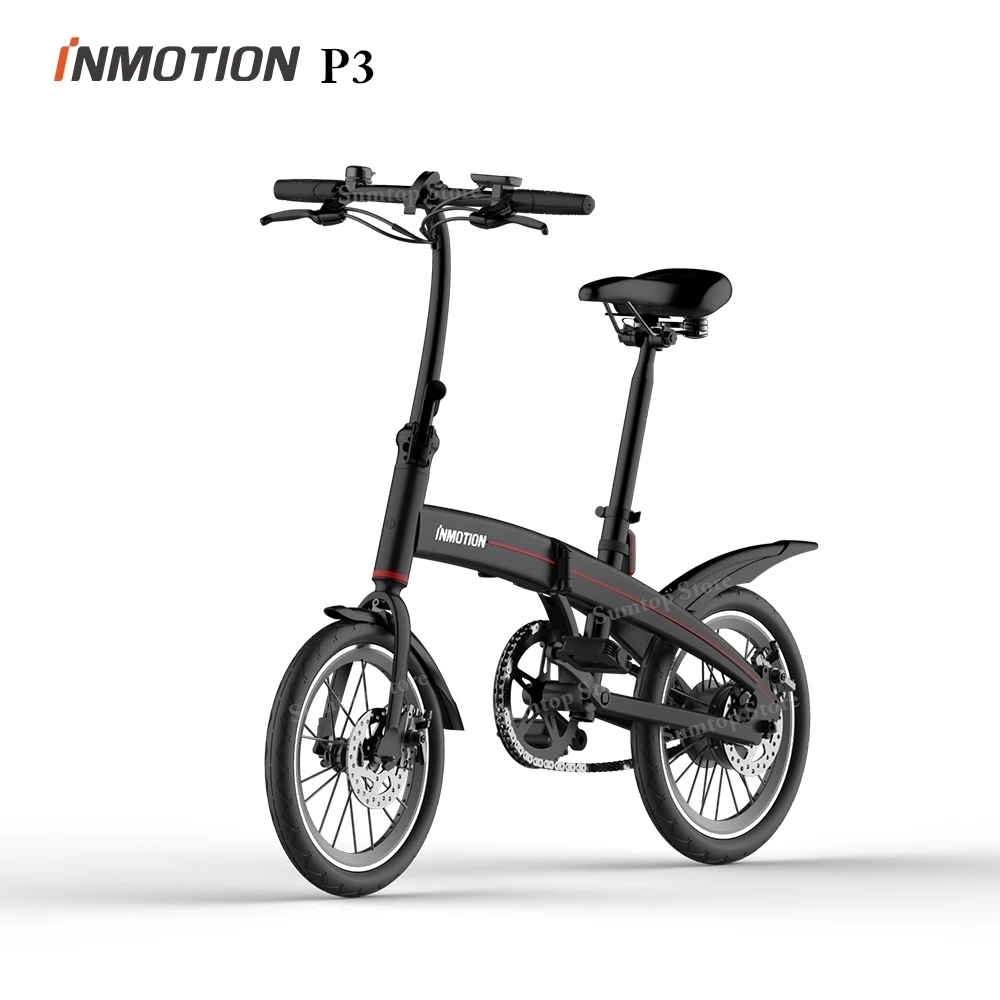 Складной электровелосипед INMOTION P3 Электрический скутер с двойными дисковыми