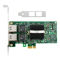 pci e gigabit dual port network card soft router server ros desktop computer built in rj45 network card