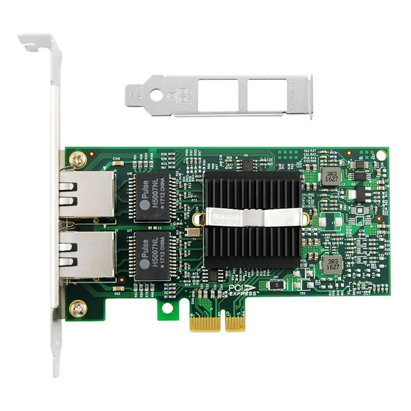 PCI-E гигабитная Двухпортовая сетевая карта мягкий маршрутизатор настольный