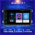 Автомагнитола Podofo, универсальная мультимедийная система на Android, с 9 