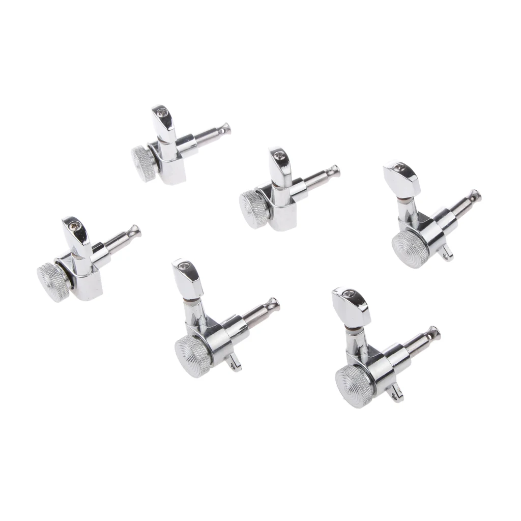 

3R3L Серебристые герметичные резьбовые тюнеры для акустической электрогитары