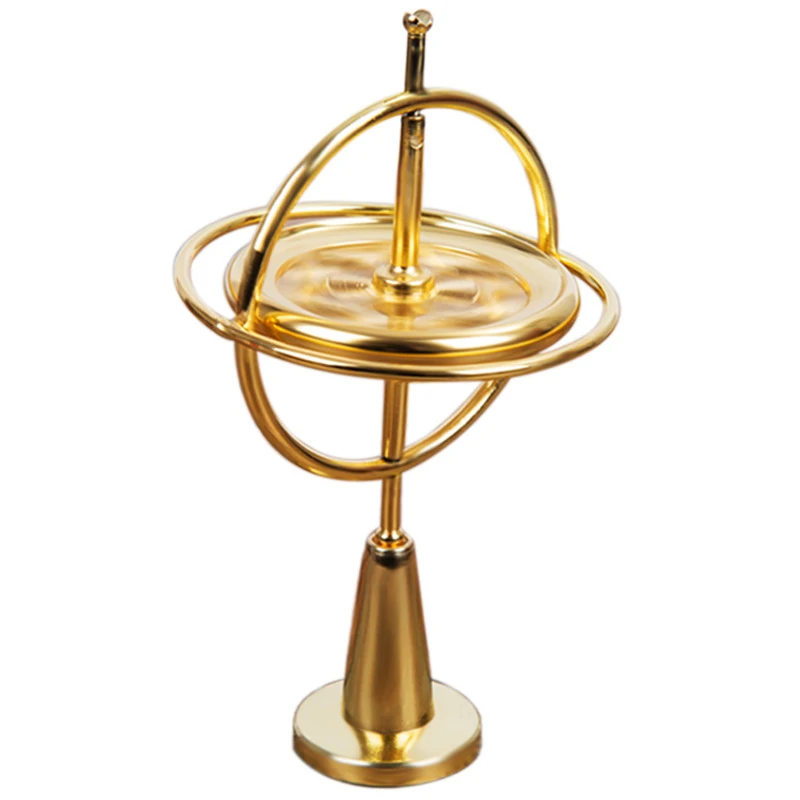 Металлический гироскоп классические игрушки традиционный развивающий