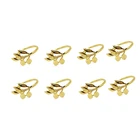 Пряжка для салфеток с листьями, 8 шт., ранцевое кольцо, используется для свадьбы, фестиваля, банкета, украшения для ежедневвечерние НКИ-Glod-ABUX