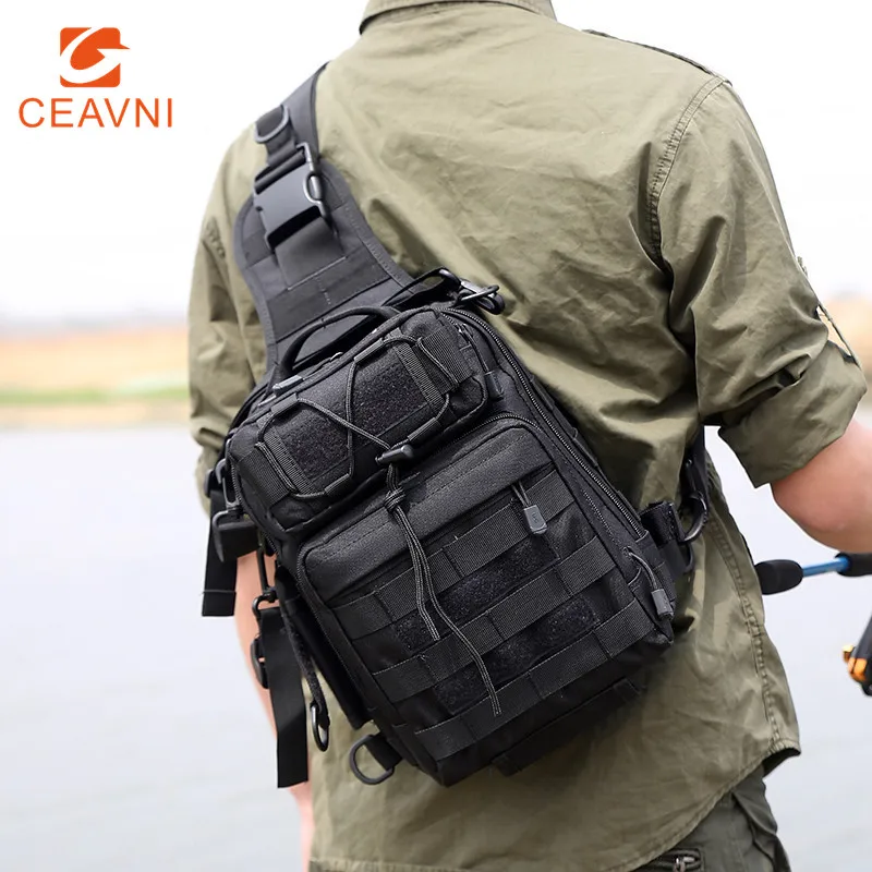 

Outdoor Military Rucksacks Tactical Bags Waterproof Army Shoulder Crossbody Bag Sports Camping Travel Hiking Fishing Backpacks