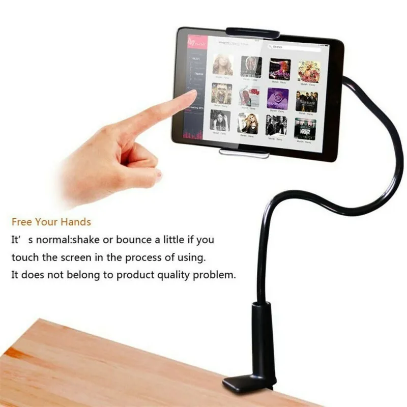 Гибкий ленивый кронштейн подставка для мобильного телефона пластиковый