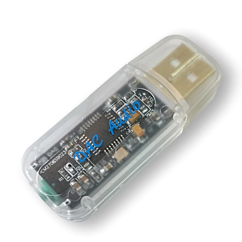 

PCM2706 + ES9023 Portable USB DAC HIFI Fever External Audio Card Decoder Computer USB Phone OTG