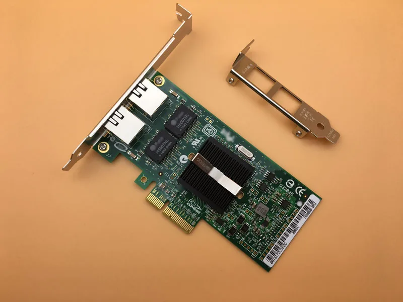 

For Chipset Dual Port Gigabit Ethernet Adapter PCIe x4 NIC Card EXPI9402PT Free Shipping