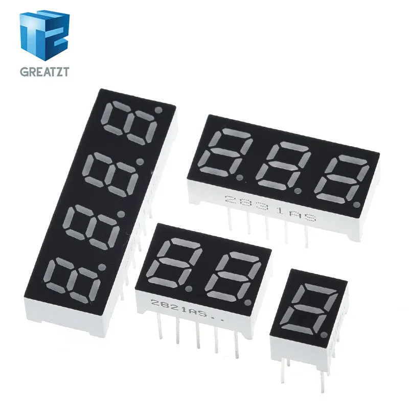 0,56 zoll LED display 7 Segment 1 Bit/2 Bit/3 Bit/4 Bit Digit Rohr Rot gemeinsame Kathode/Anode Digital 0,56 zoll led 7 segment – Detail 8