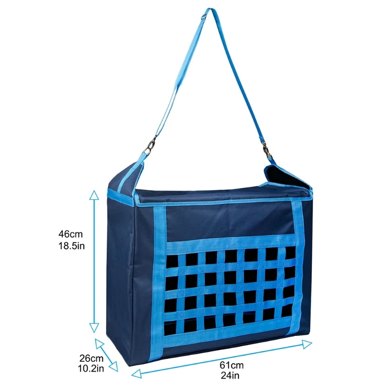 

2021 New Large Size Hay Bag Dried Straw Storage Bags Tote Hay Carry Bag Convenient Carrying Design Keep Food in Good Condition