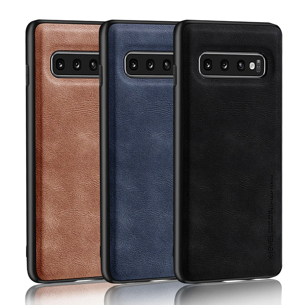 LLZ. COQUE, ультратонкий кожаный чехол премиум класса, защитный чехол для samsung Galaxy S10e S9 S10 Plus Note 9, чехлы, чехлы