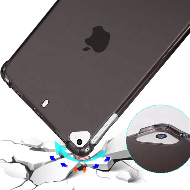 Прозрачный мягкий ударопрочный чехол для планшета из ТПУ IPad 9 8 7 Air 1 2 3 4 10 5 I Pad Pro 11 12