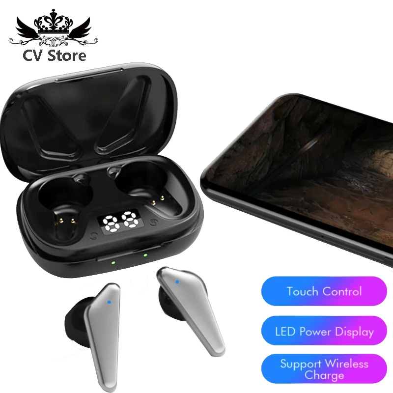 S15 наушники вкладыши TWS с мини спортивные Bluetooth защитой от пота сенсорный