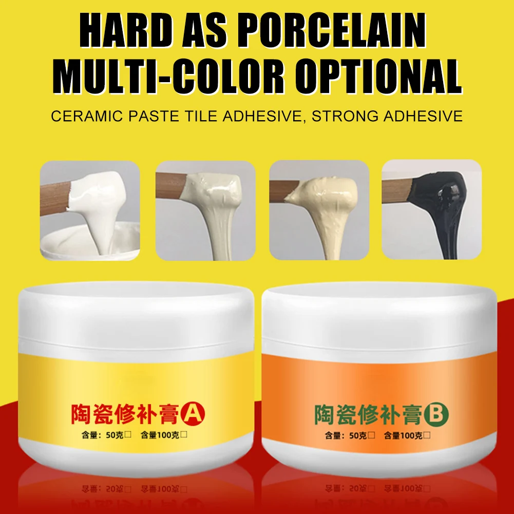 

Набор для ремонта плитки STSF666, паста для ванны, комплект для ремонта белой плитки, душа, из стекловолокна, фарфора, керамики, с трещинами