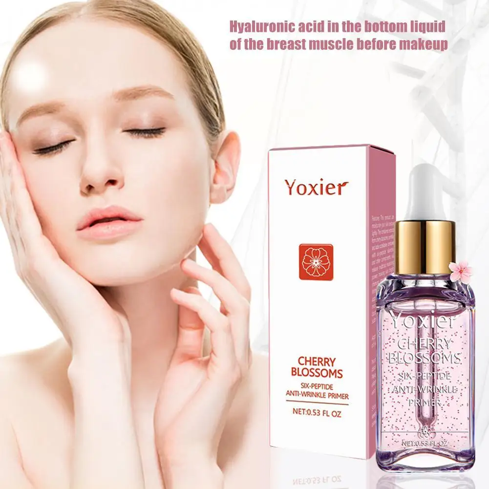 15 мл вишневый цвет основа для макияжа Осветляющий праймер Макияж лица красота