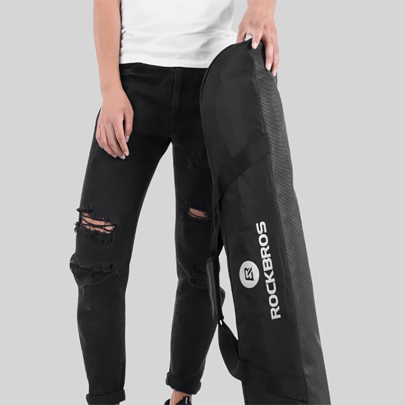 ROCKBROS Storage Bag for Bicycle Rack Suction Roof-Top 45L Large-Capacity Cycling Waterproof Bag PVC Portable Black Bike Package