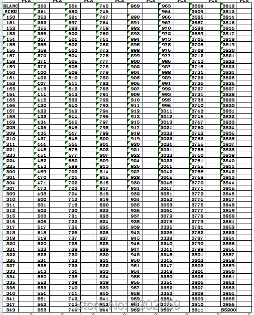 100 шт. королевская нить + игл для вышивки крестиком нить-Выберите любые цвета | Дом