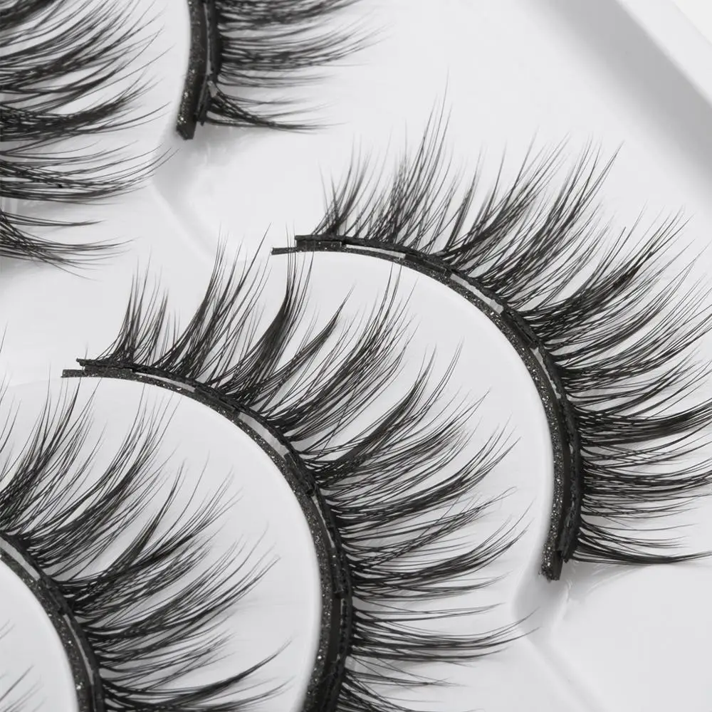 Набор Магнитных ресниц для макияжа 3/4/5 пар | Красота и здоровье