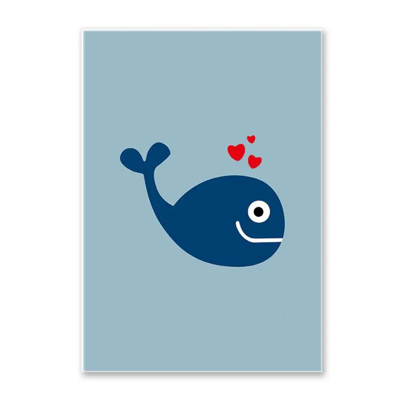 Мультфильм Сейлор береговой охраны стены Искусство Холст Живопись