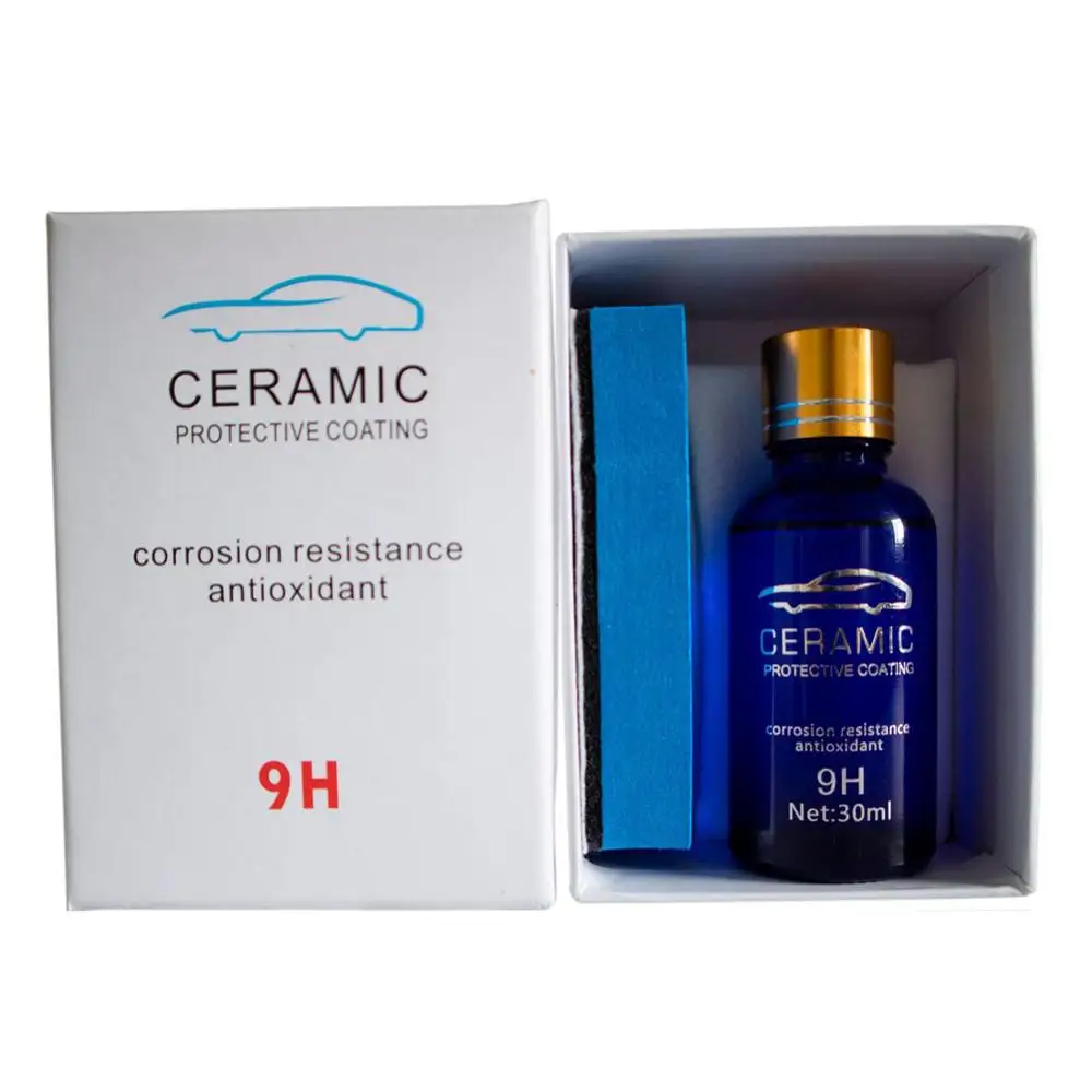 2 шт. жидкое керамическое покрытие для автомобиля 9H|Фольга защиты краски| |