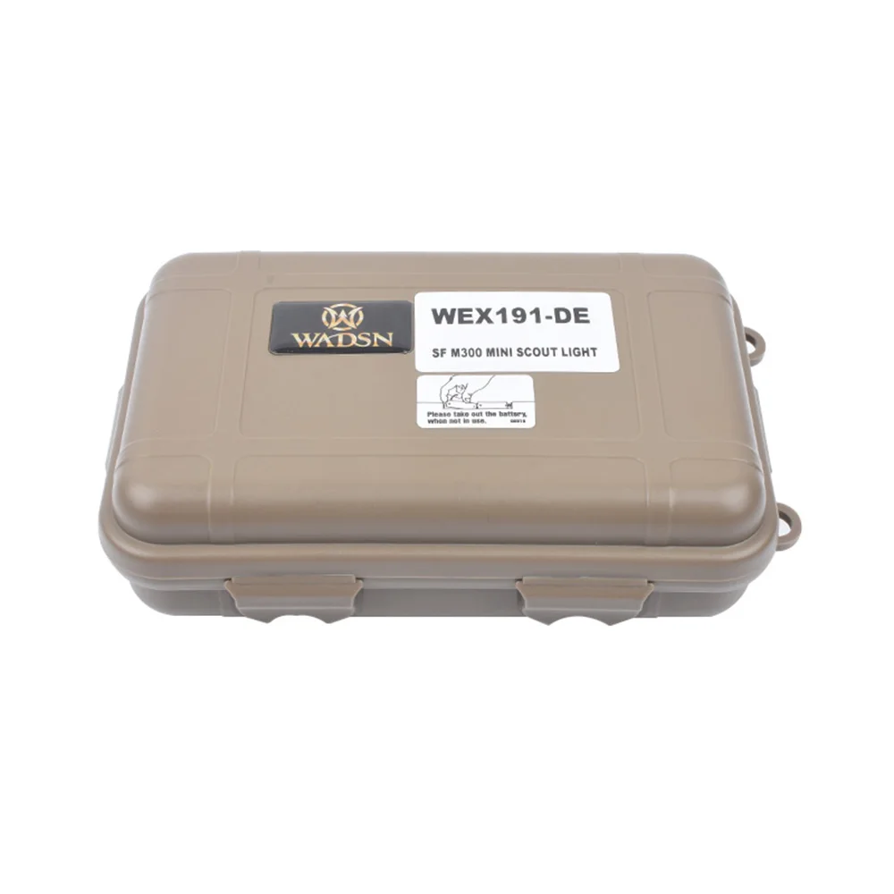 

WADSN Airsoft M300 M300A Mini Scout light 280lumens Weapon Tactical Flashlight Torch Outdoor Hunting Rifle Light fit 20mm Rails