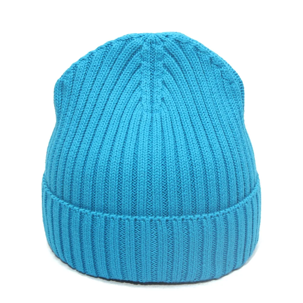 

Unisex Hat Cotton Blends Solid Warm Soft HIP HOP Knitted Hats Men Winter Caps Women's Skullies Beanies For Girl Wholesale