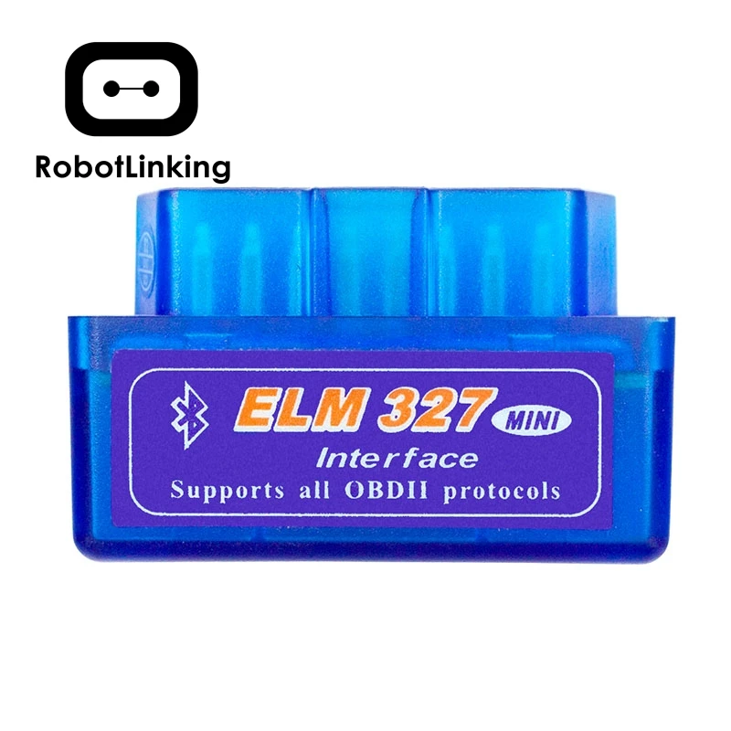 Автомобильный диагностический инструмент ELM327 Bluetooth V2.1/V1.5 OBD2 ELM 327 для Android/Symbian