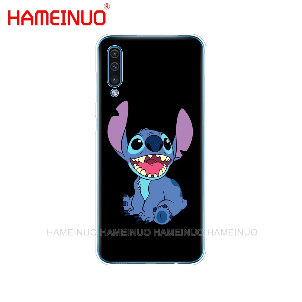 43467 Силиконовый чехол для телефона samsung Galaxy S10 E PLUS A10 A20 A30 A40 A50 A70 A10E A20E M20 чехол "Лило и Стич" ohana famil - Цвет: 43467