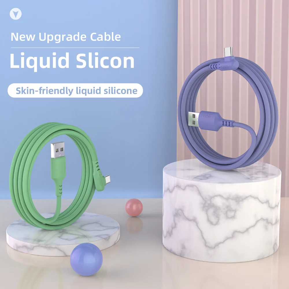 Suhach Liquid Color 5A USB Type C кабель для Samsung Быстрая зарядка передачи данных Redmi Note 8 pro