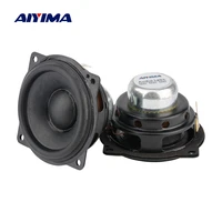 aiyima 2pc 2 25 inch full range mini speakers neodymium magnet hifi home theater music speaker 4 ohm 10w long stroke loudspeaker