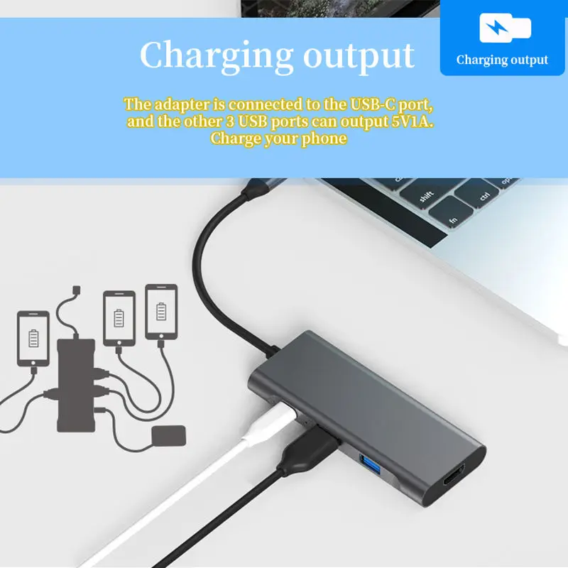 Usb хаб Мульти USB 3 0 концентратор Высокоскоростной разветвитель портов HDMI