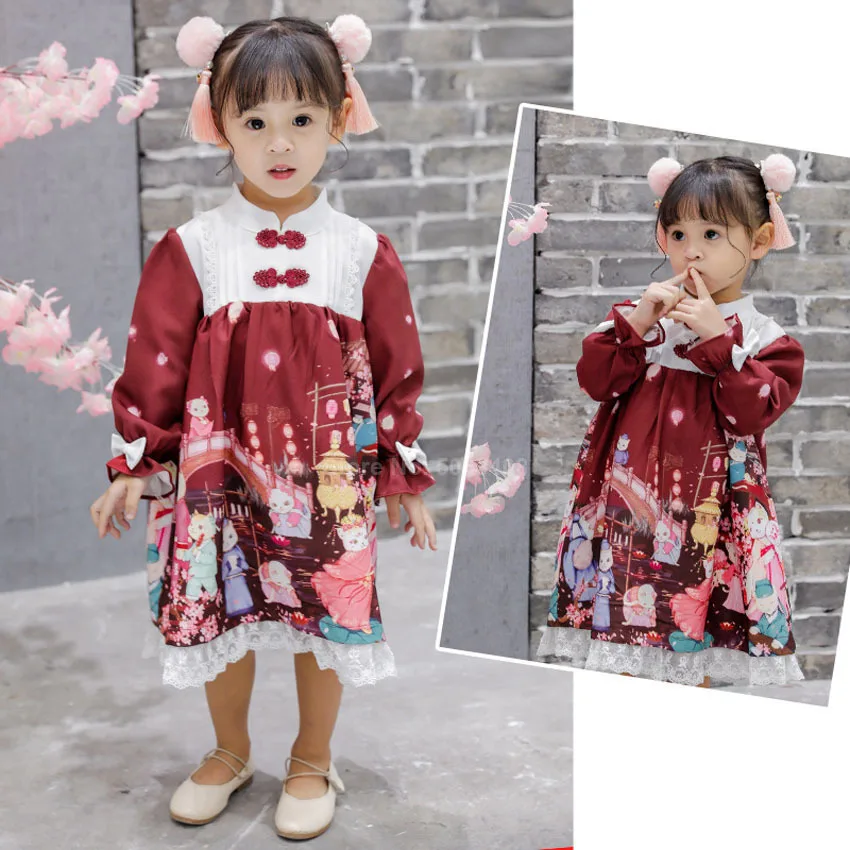 Чайная Вечеринка в японском стиле для подростков испанской принцессы мягкий