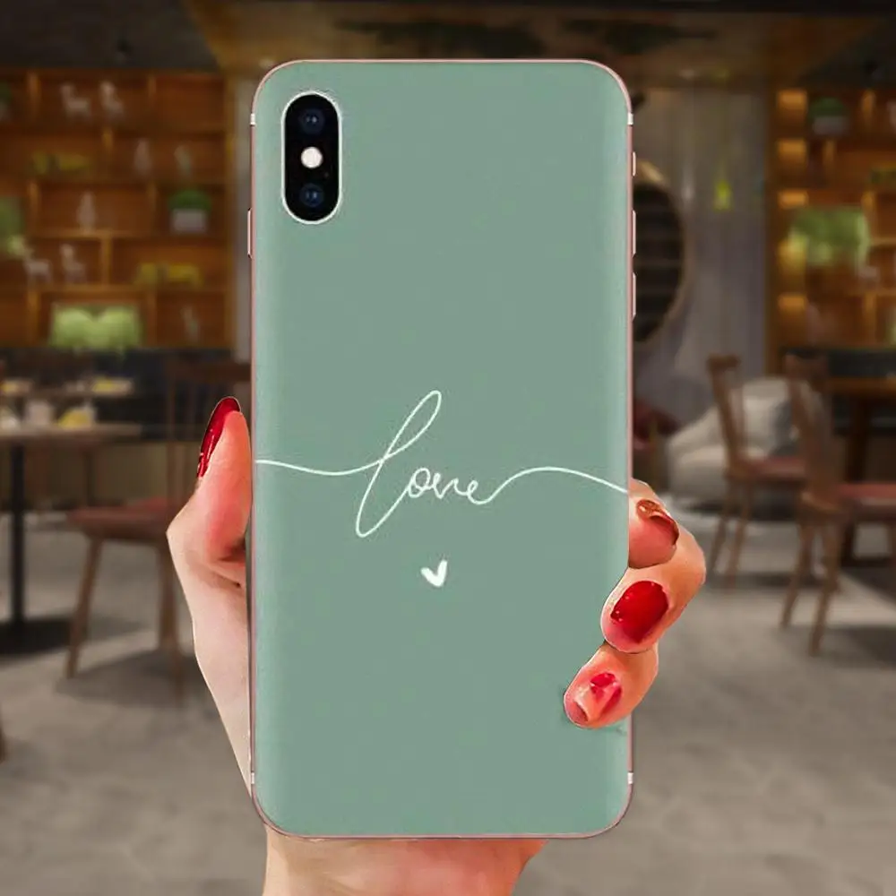 Мягкий Силиконовый ТПУ Прозрачный чехол для Motorola Moto G G2 G3 G4 G5 G6 G7 Plus Darling Be Ok Love Infinite