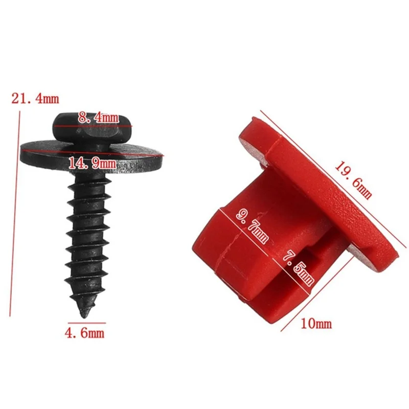 Зажимы для нижней крышки автомобильного двигателя Ford C-Max S-Max заклепки