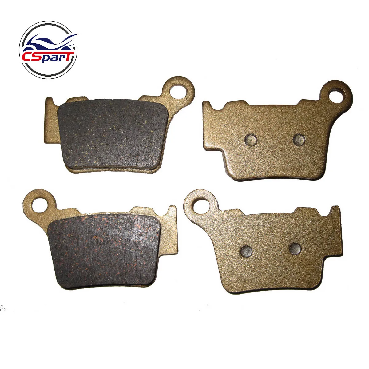 2 пары Задняя Тормозная колодка для KTM 125/200/250/300 SX EXC EXC200 2004- 05 06 07 08 09, 10, 11, 12, 13 лет, FA368