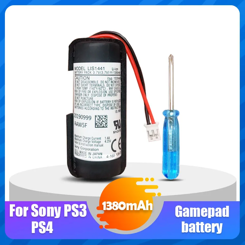 3 7 V 1380mAh LIS1441 LIP1450 литиевая аккумуляторная батарея для Sony PS3 PS4 PlayStation Move контроллер