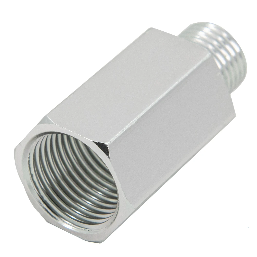 

Universal Aluminium Conversion Joint Female 3/8 NPT To Male 1/4 NPT Black Sliver