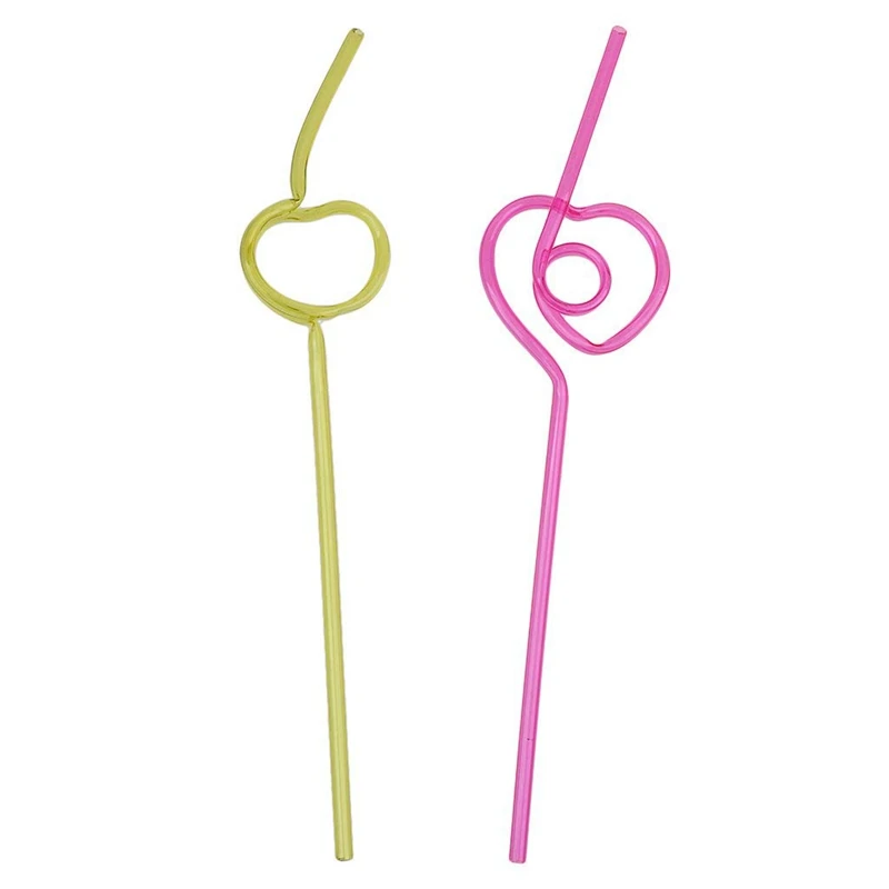 10 штук соломинки с узелками кудрявые украшение стола для детей день рождения