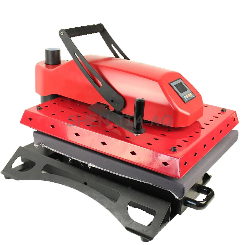 

1PC Manual Shaking Head Hot Transfer Machine 40*50cm T-shirt Pyrograph Transfer Machine Hot Transfer Press Machine 110/220V