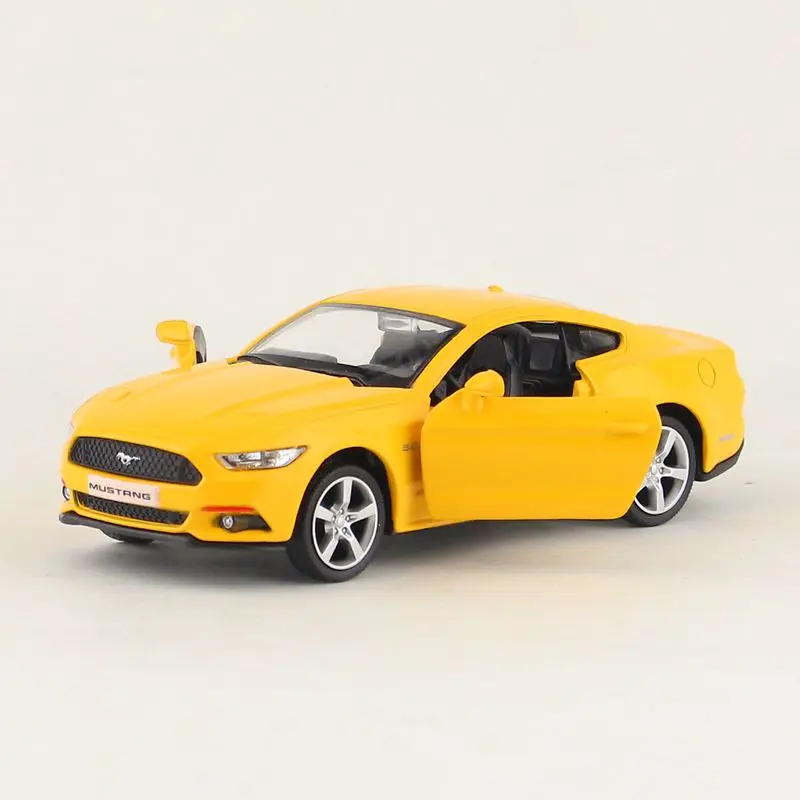 Имитация 1:36 Mustang GT Модель автомобиля из сплава литая металлическая дверь детская