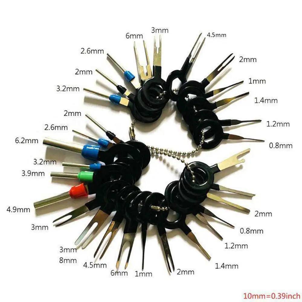 

29PCS Wire Terminal Removal Tool Car Electrical Wiring Crimp Connector Pin Kit