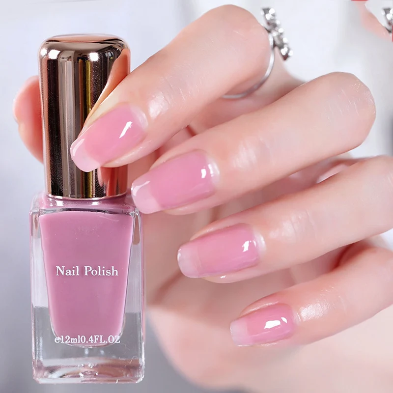 Отшелушивающий лак для ногтей молящийся водостойкий женщин 12 мл легко наносится