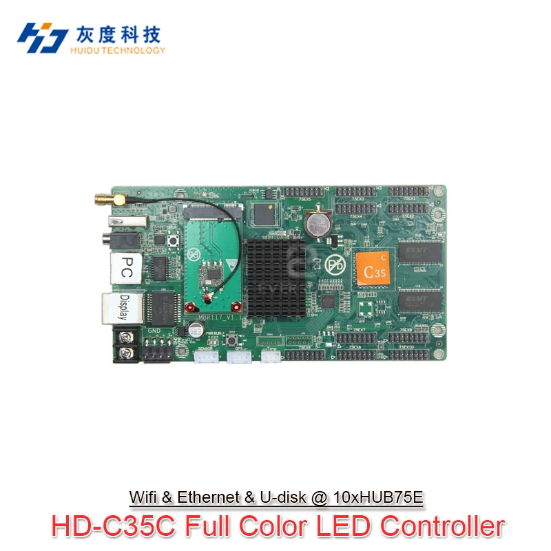 

Полноцветная карта управления C30 HD-C30, беспроводная система отправки и получения сигнала, универсальная, специализированная на небольшосве...