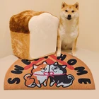 Коврик придверный из ПВХ, для гостиной, можно вырезать, коврик в прихожую