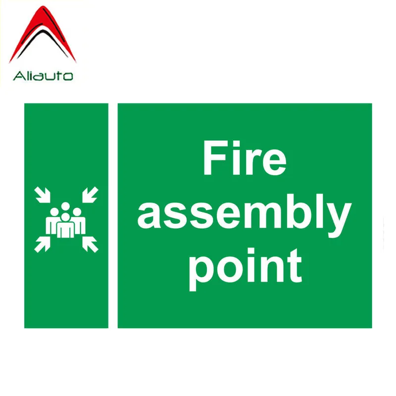 

Aliauto Предупреждение ющая наклейка для автомобиля, аксессуары для пожарной сборки, ПВХ наклейка для Opel Astra Hyundai Solaris Skoda Octavia A5,19 см * 12 см